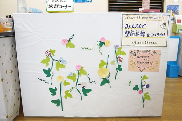 7月のテーマはあさがおの画像