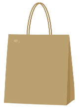 紙袋に入れて出すの画像