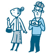 ボランティアガイド市川案内人の会による「行こう市川 ちょい歩き」の画像