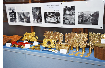 行徳ふれあい伝承館の展示品入れ替えの画像