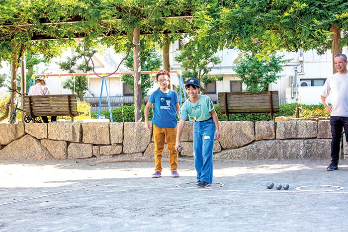 画像：フランス発祥の球技ペタンク