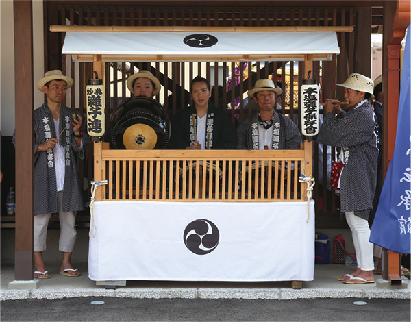 「重陽（ちょうよう）の節句」に行徳のお囃子（はやし）をの画像