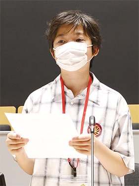 顔画像：真間小学校 松井さん