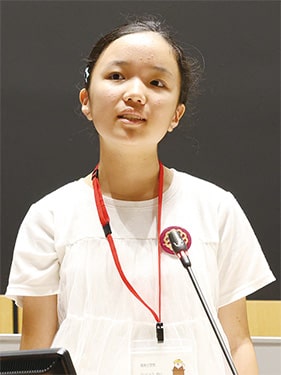 顔画像：福栄小学校 西条さん