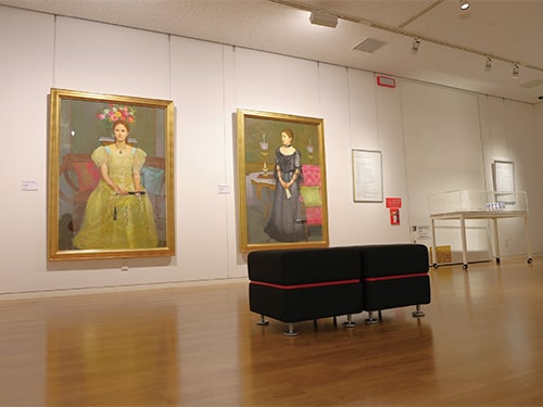 画像：収蔵作品展を開催しています