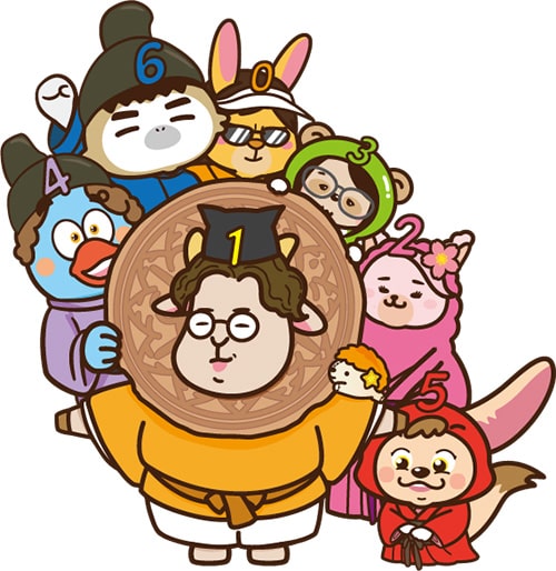 イラスト；キャラクター