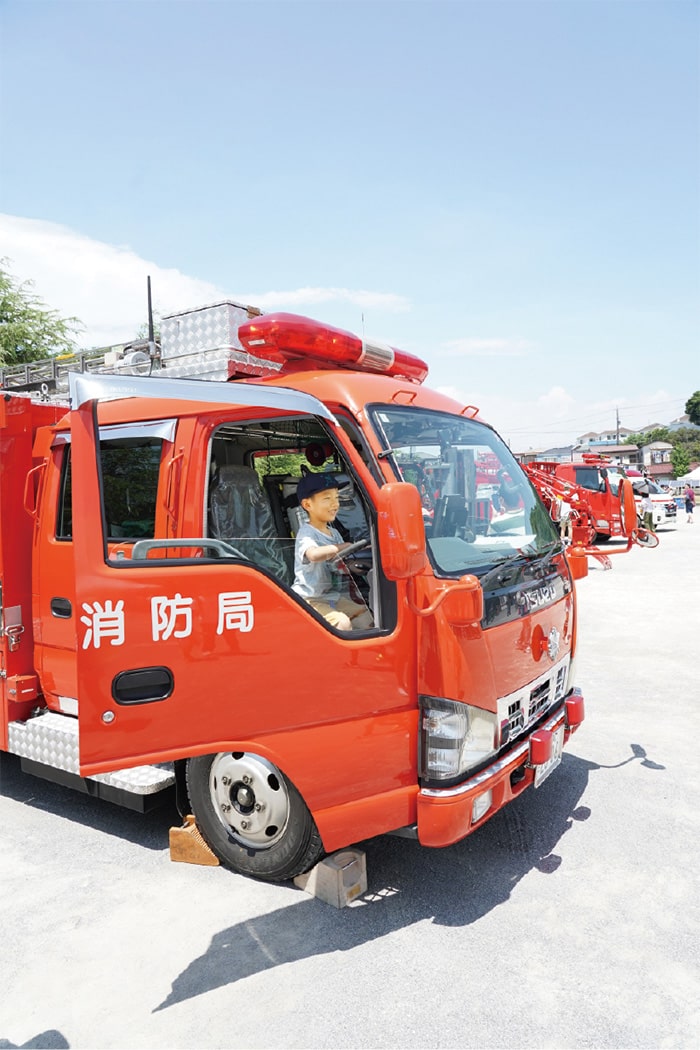 画像：未来の消防士