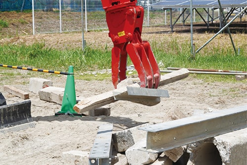 画像：災害現場で活躍できるように訓練していますの画像3