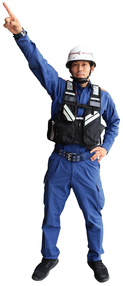 顔画像：消防士