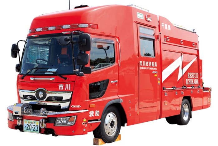 画像：救助工作車