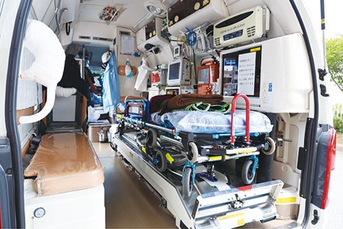 画像：車内の様子