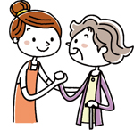 常に介護が必要の画像