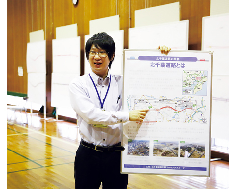 【Facebook】市役所のお仕事紹介 Vol.9　市民のみなさんが生活しやすいように（交通計画課　槌居徹）［8月20日］の画像