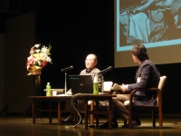 演出家・木村光一氏講演会風景の画像1