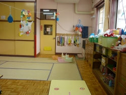 1歳児保育室の画像