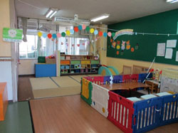0歳児保育室の画像