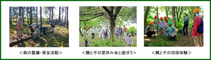 写真:大町教育の森の会の活動の様子