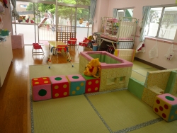 0歳児保育室の画像