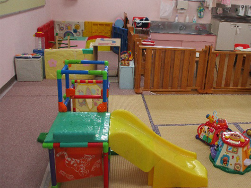 0歳児室の画像