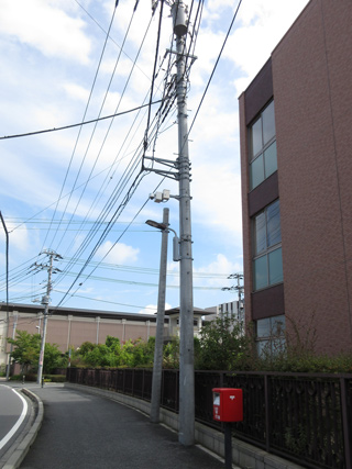 ​設置された街頭防犯カメラの画像7