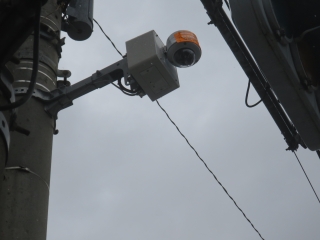 設置された防犯カメラの画像2
