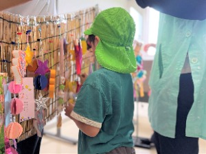 飾り付けの様子(市川南大野雲母保育園)写真2