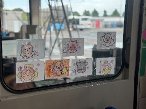 車内の様子（市川南大野雲母保育園）写真5