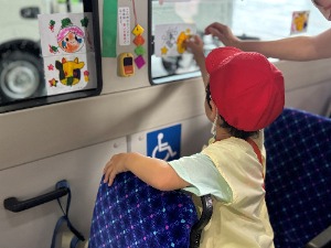 飾り付けの様子(大町不二幼稚園)写真3