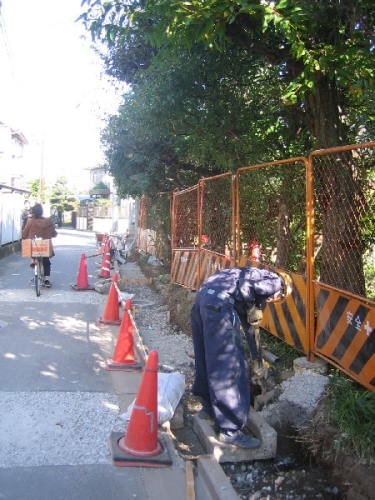 水木邸　外郭工事の画像4