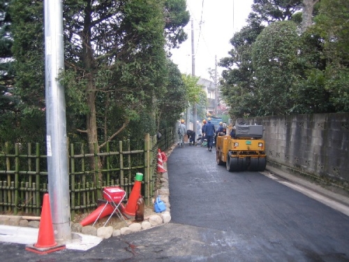 水木邸　外郭工事の画像7