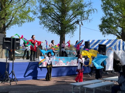 写真：ステージの様子