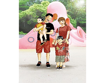 広島県安芸郡府中町_イラスト1