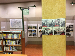 絵画ラック展示 クロマツのある風景 絵画ラック展示 クロマツのある風景