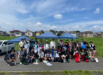 生きもの協働調査集合写真1