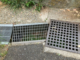 側溝の写真