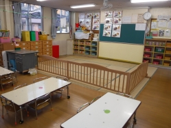 1歳児保育室の画像