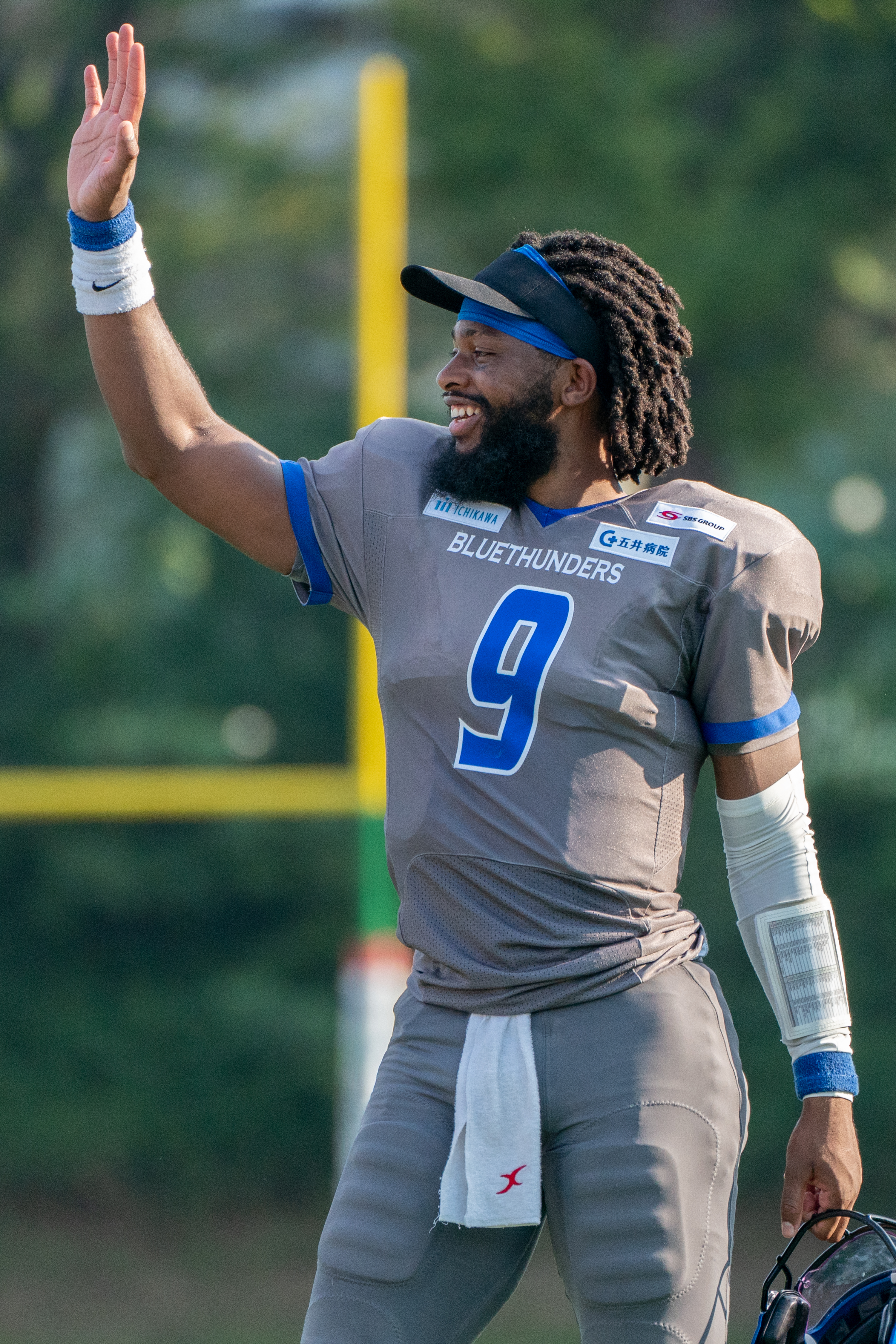 写真:ブルーサンダースのダイモンドリー選手