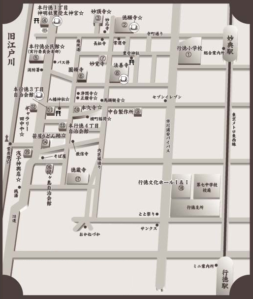 行徳回遊マップの画像