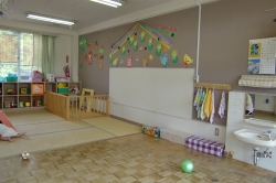 0歳児保育室（はな組）の画像