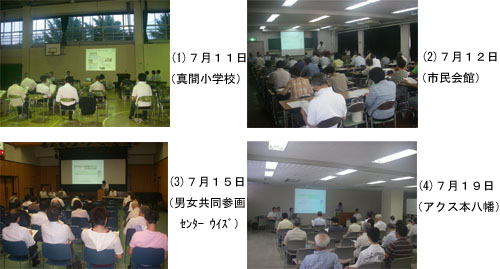 3．開催会場別の主な意見の画像