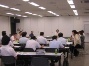 写真：第21回行徳臨海部まちづくり懇談会の模様