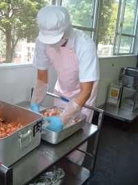 生肉用エプロンですの画像