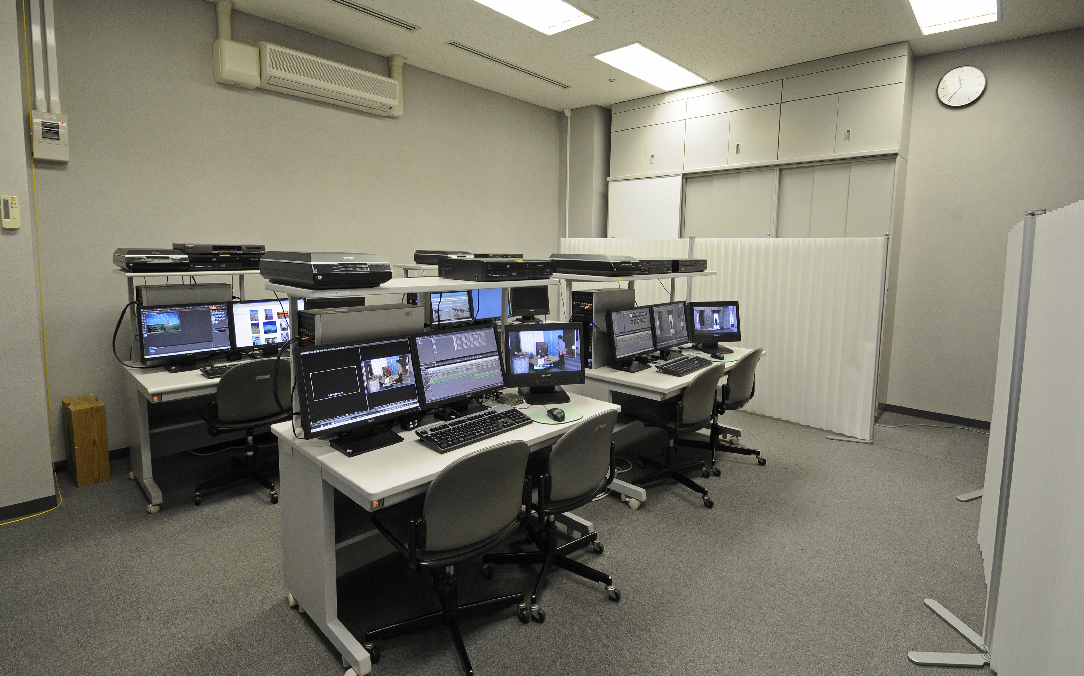 映像メディア編集室の画像