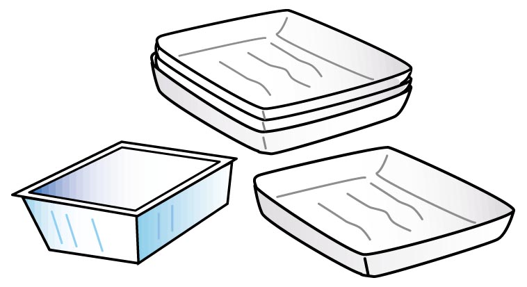 プラスチックトレイ類