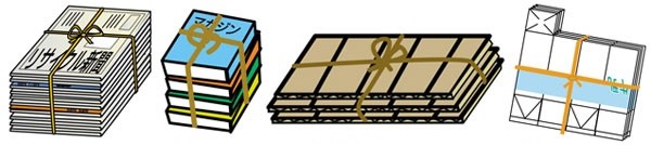 紙類のイラスト 