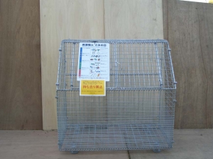 写真:金網式ごみ箱(小)