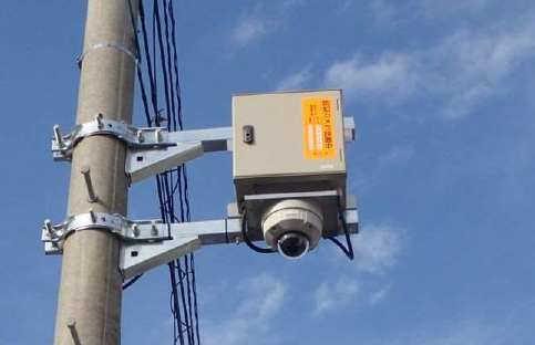 写真:街頭防犯カメラ