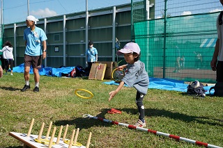 写真:軽スポーツエリアの様子