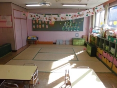 1歳児保育室の画像
