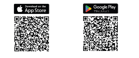 画像を用いてアプリのインストール用QRを案内をしています